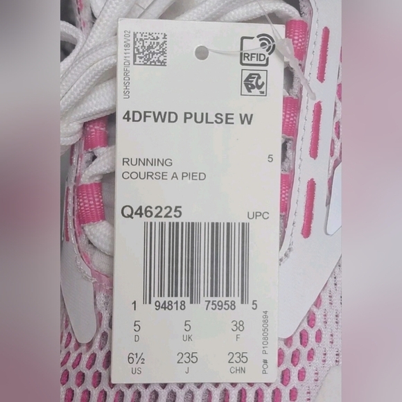 Adidas 4DFWD PULSE Running Shoes Pink White Women's Size 6.5 Q46225 New - Picture 4 of 10